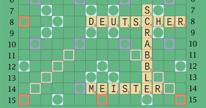 Die Deutsche Scrabble Meisterschaft - Spannung bis zum Schluss